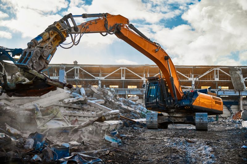 Factory Demolition in Sacramento, CA